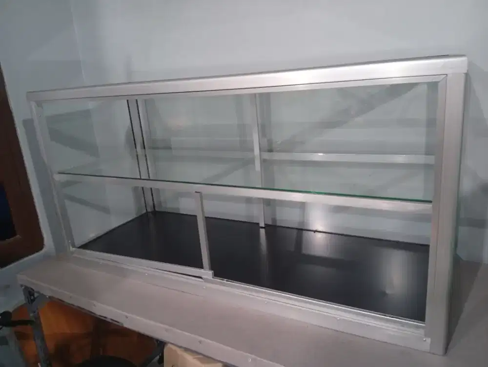 etalase warteg 1.5 meter tinggi 80