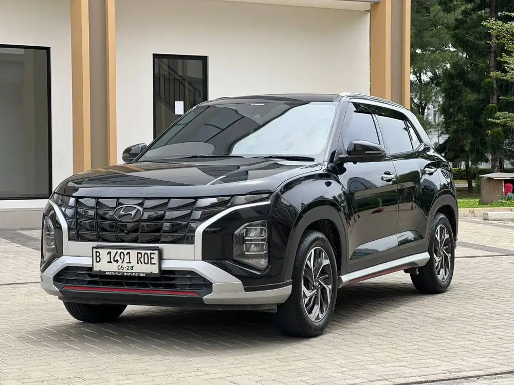 [Dijual Cepat] Creta 1.5 Prime 2023 Hitam Low KM Pajak Panjang