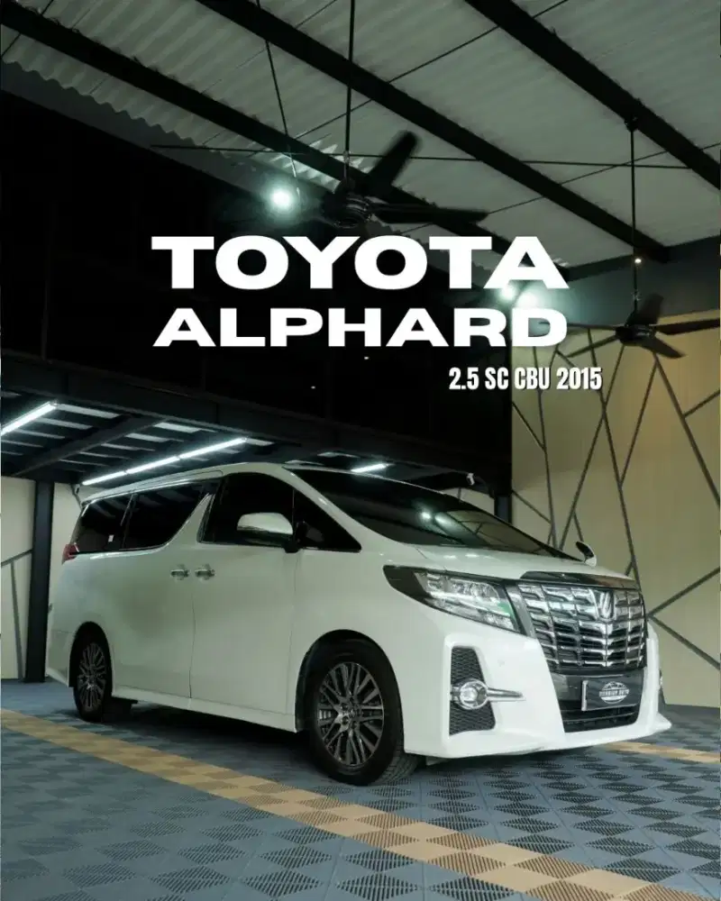 Toyota Alphard 2.5 SC 2015 CBU