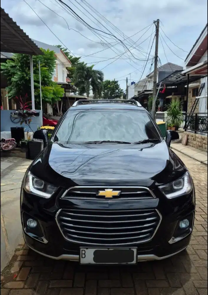 Jual Chevrolet Captiva 2017 Diesel Hitam