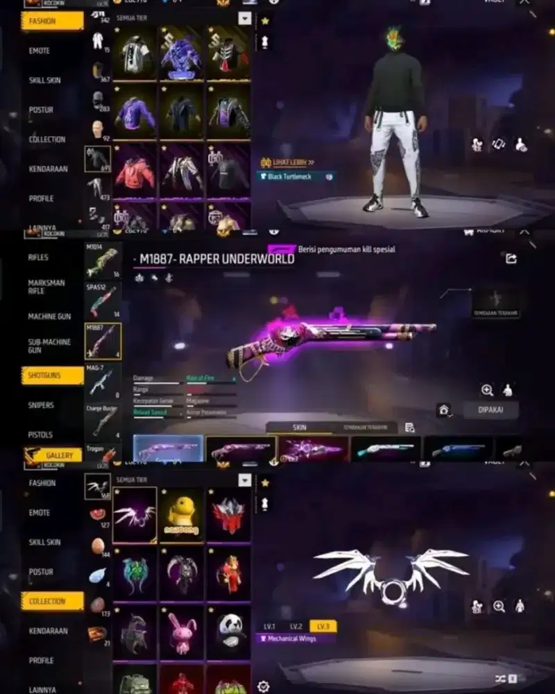 Jual Akun Ff Aman Dan Terpercaya