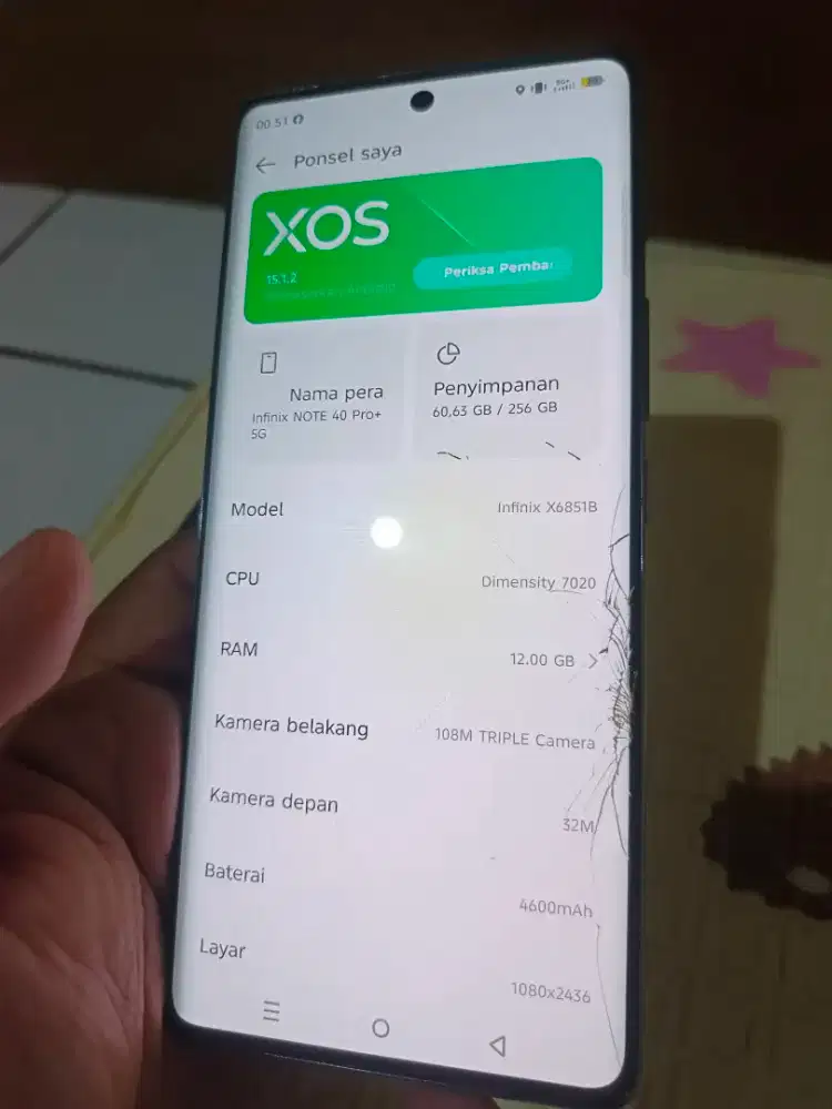 Infinix note 40 pro+ 5G minus