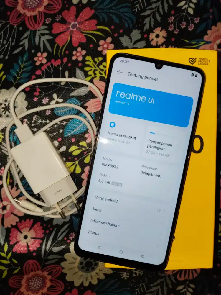 Hp Realme Note 60 Fullset