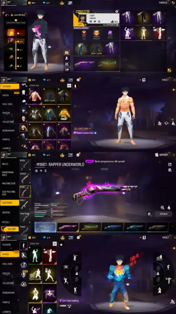 Jual Akun Ff Aman Dan Terpercaya