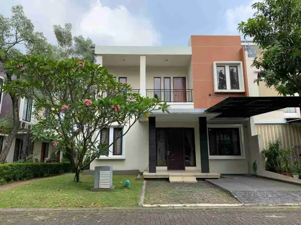 Dijual Rumah Semi Furnished Rapi Luas 176 M2 di Foresta BSD City