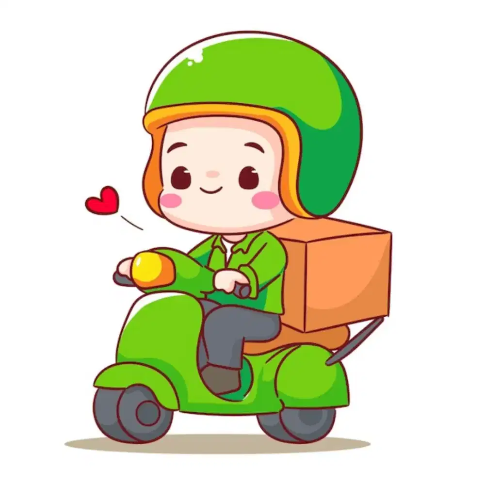 KURIR BARANG MAKAN MINUM, ANTAR JEMPUT ANAK,