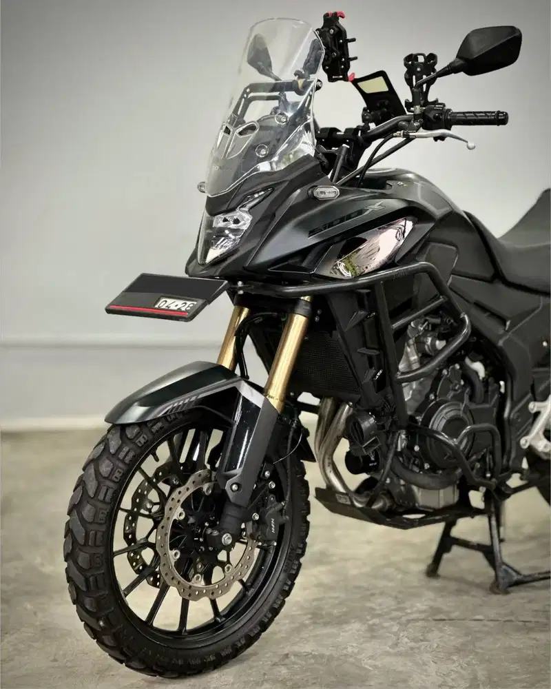 Honda CB 500 X Hitam 2022 Murmer Orisinil Full Low Km Record Tgn 1