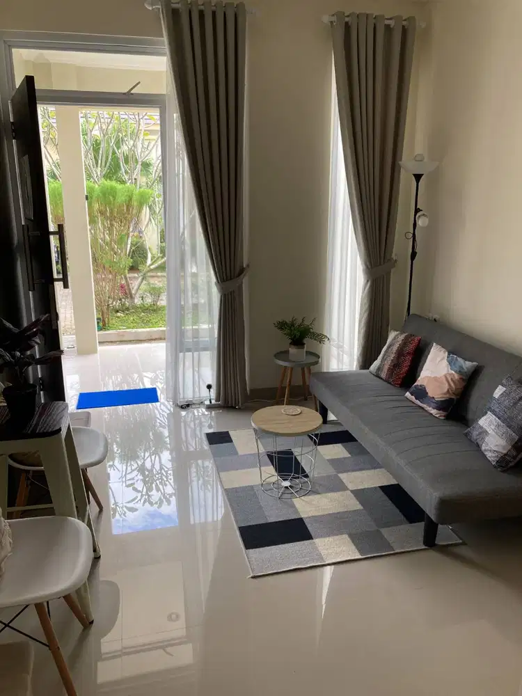 Rumah Modern & Elegan di District M – Fully Furnished, Tenang, Aman