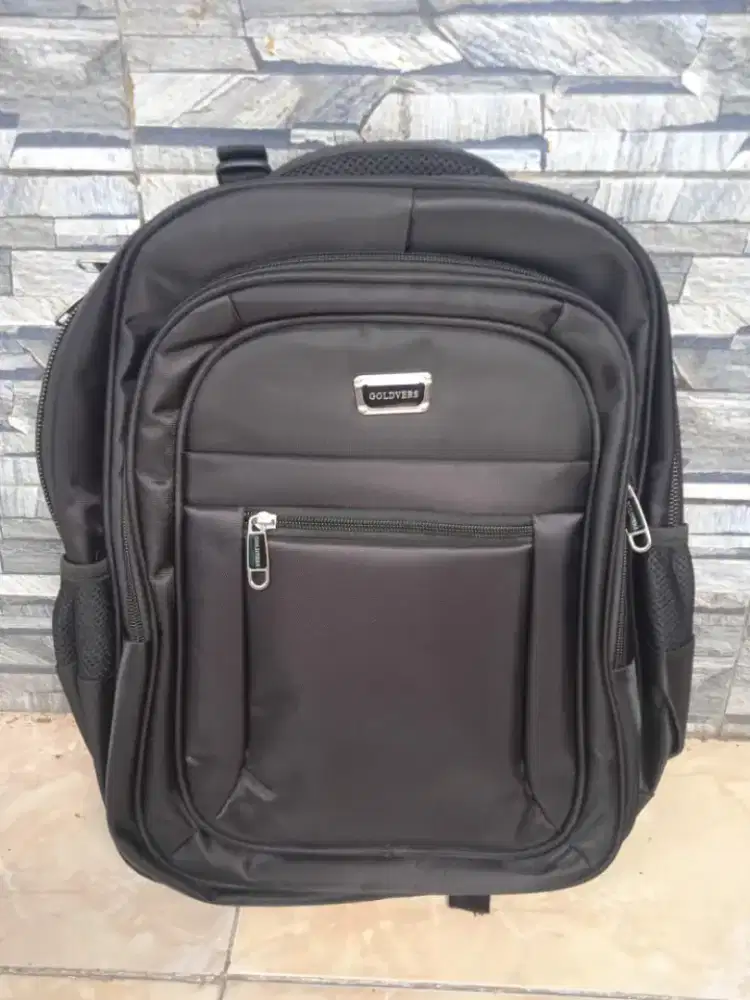 Tas ransel polo size 16 inch baru ada mantel hujan poris cipondoh