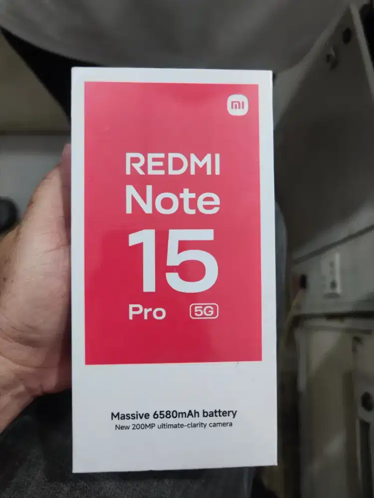 Xiaomi redmi note 15 pro 5G ram 8+8/256gb new