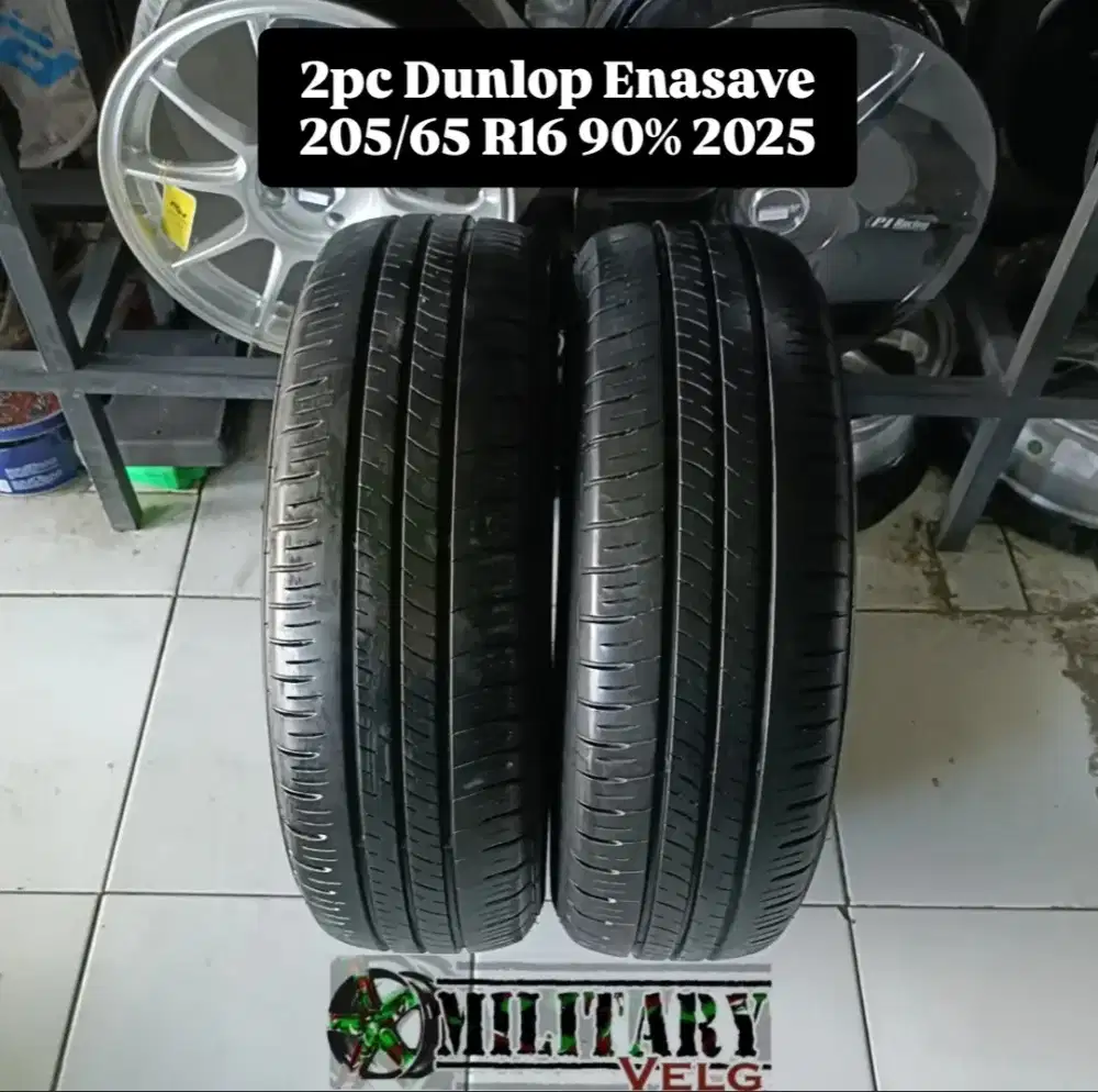2pc Dunlop Enasave 205/65 R16