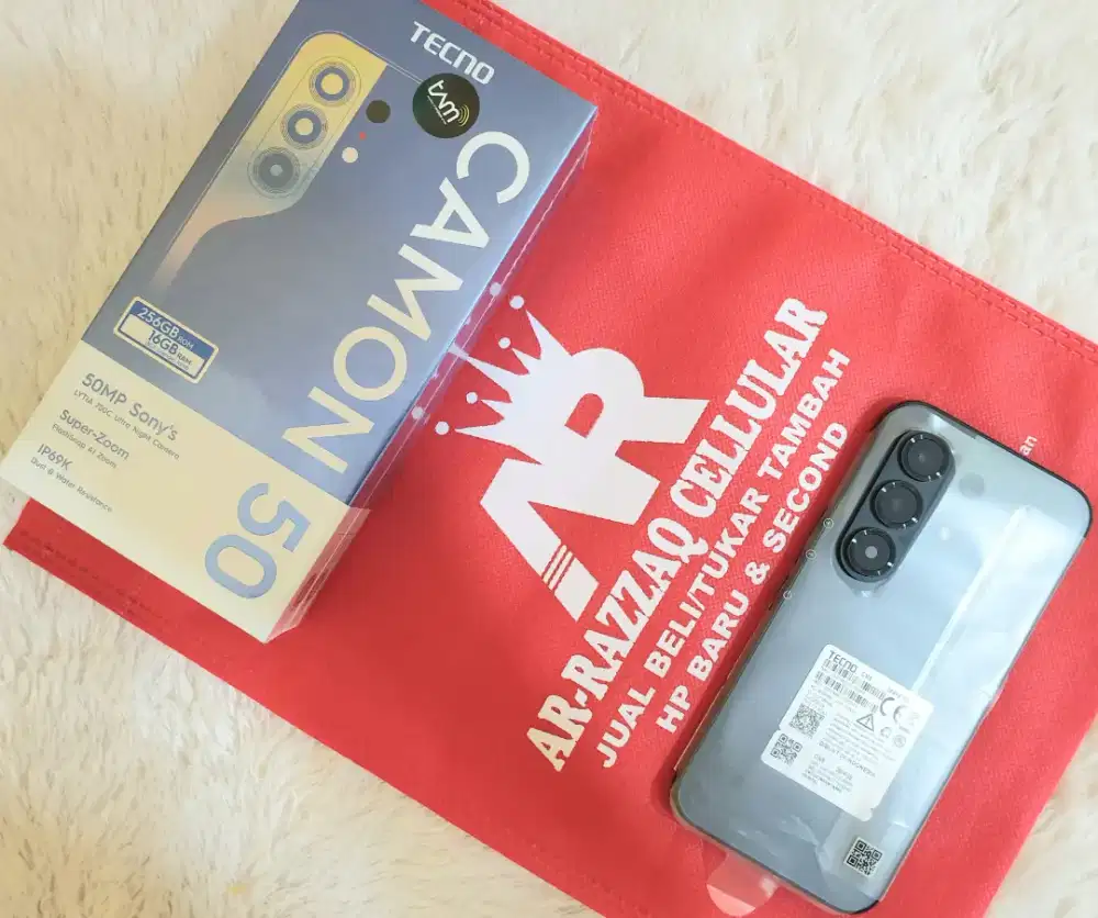 TECNO CAMON 50 8/256 BATERAI 6500
HANYA BUKA DUS SAJA
