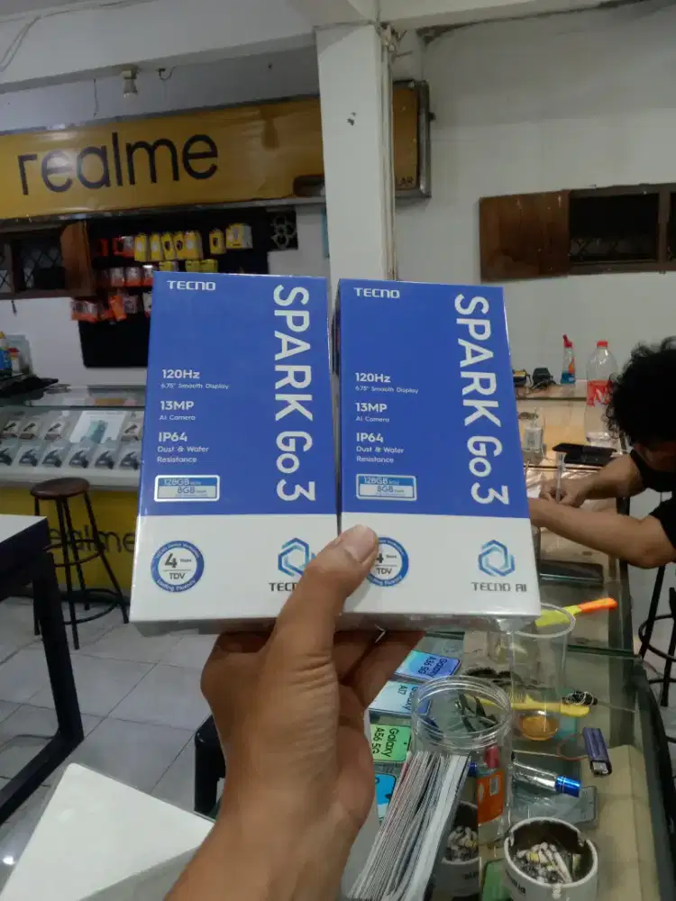 [ Fast respon WA ] Tecno Go3 4+4/64 Garansi resmi 13bln