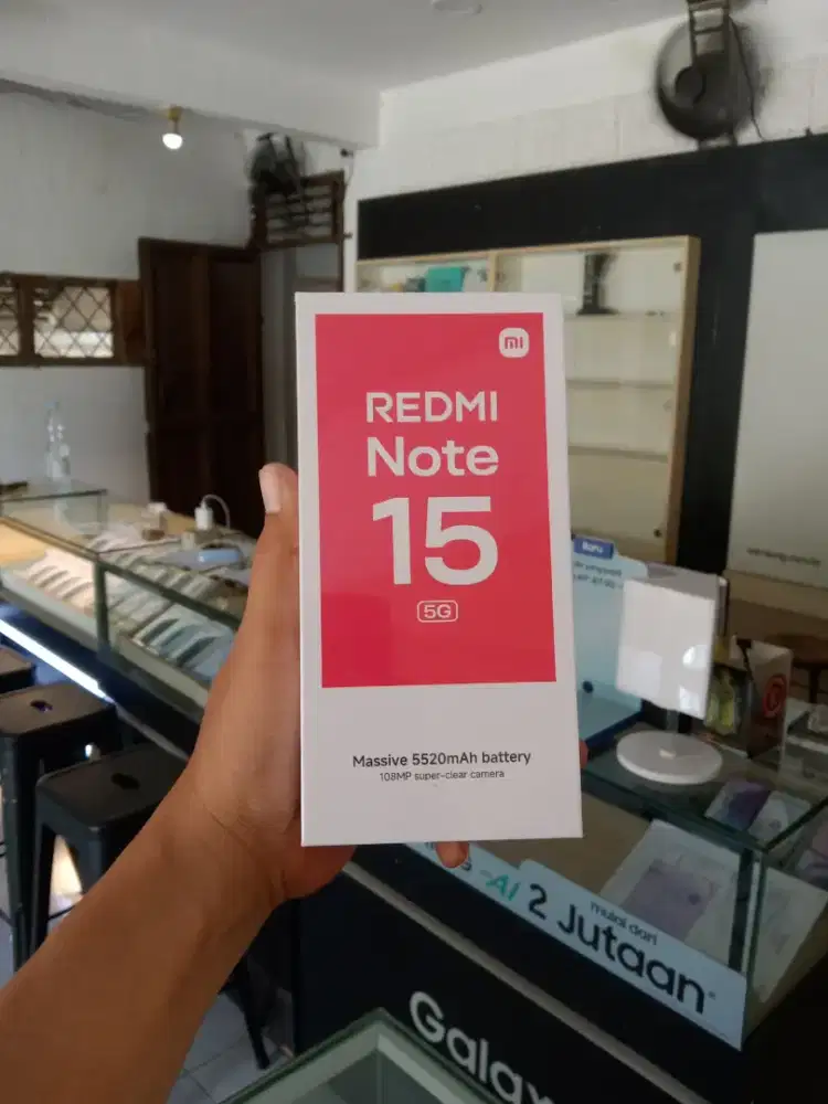 [ fast respon WA ] Xiaomi Redmi Note 15 5G 12/513 Garansi resmi 15bln