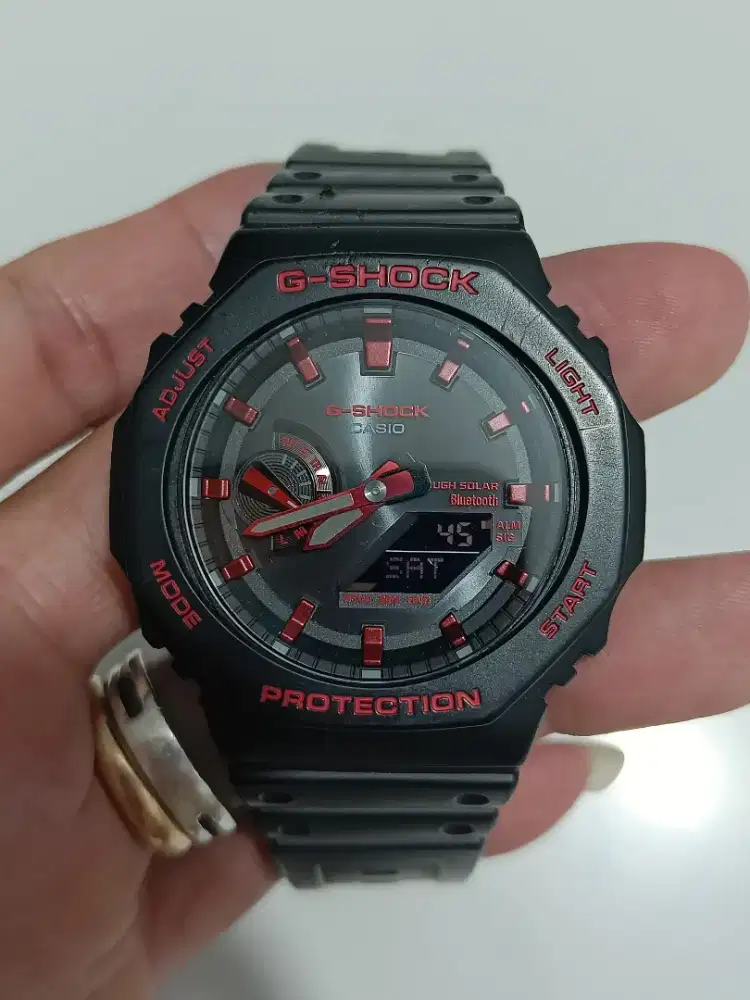 Casio G-Shock GA 2100 BNR original bekas bagus normal semua siap pakai