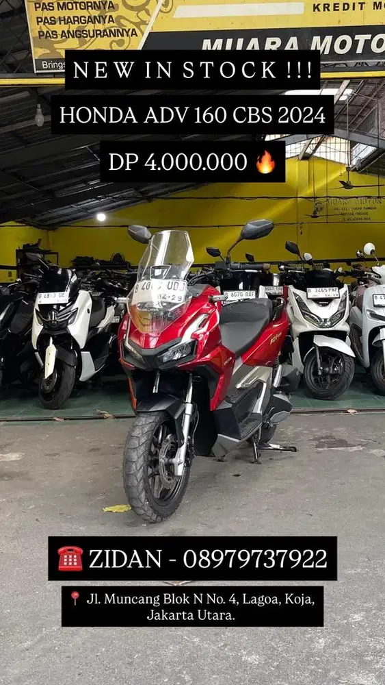 HONDA ADV 160 CBS 2024 MATIC TOURING IRIT !!!