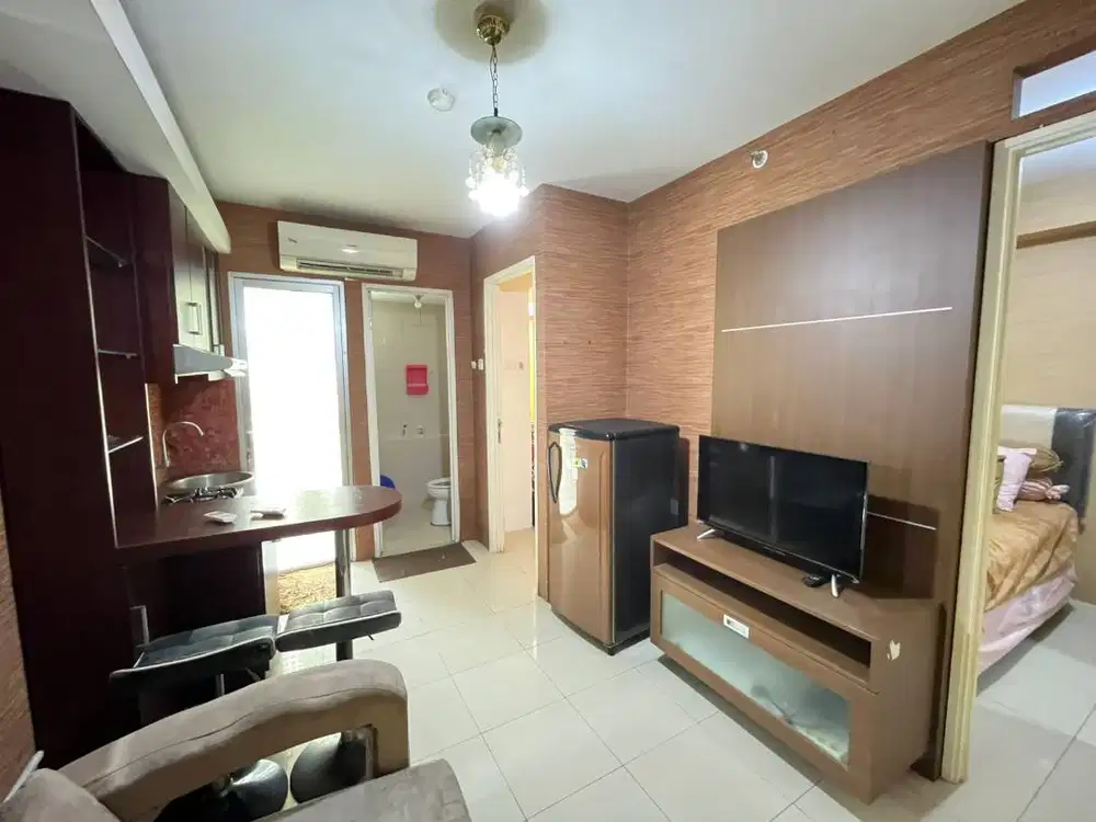 DISEWAKAN Apartemen Kalibata, Tower SAKURA 2 Kamar Furnish,Hadap POOL