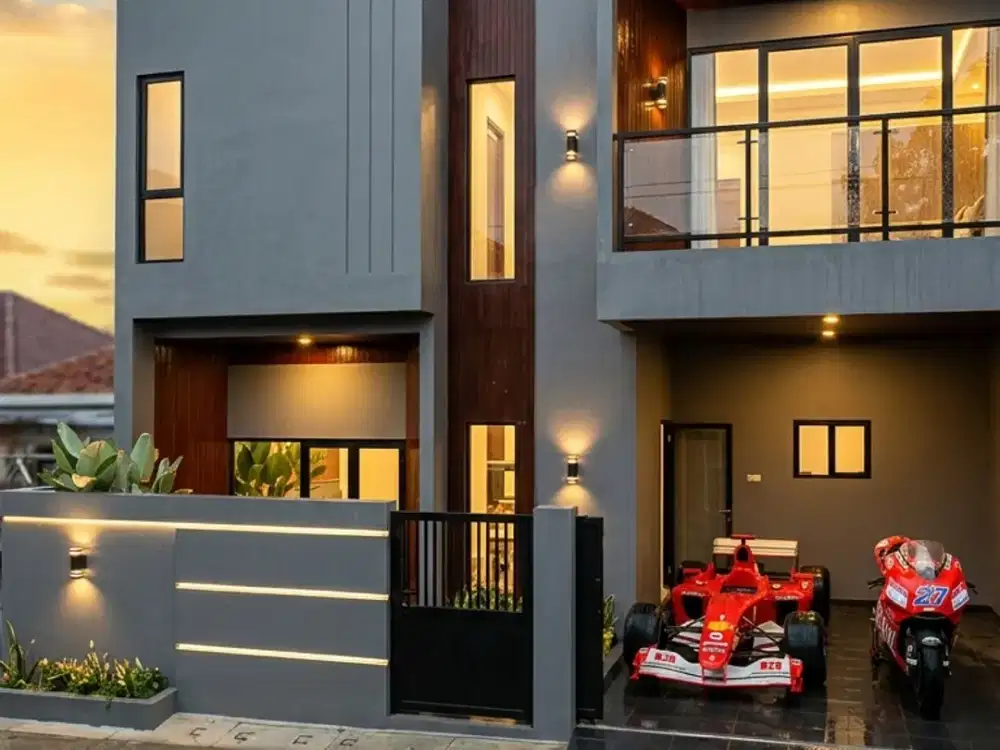 Rumah Mewah Modern The Rose Cluster Tanjung Karang