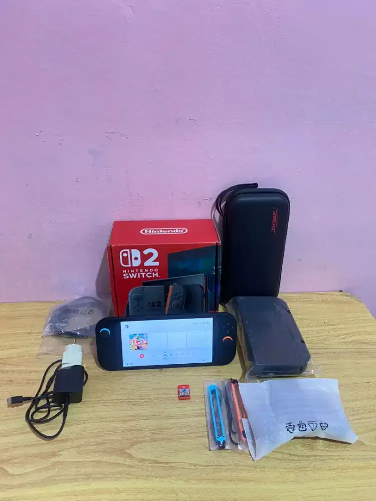 Nintendo switch 2 plus cartridge Mariokart world