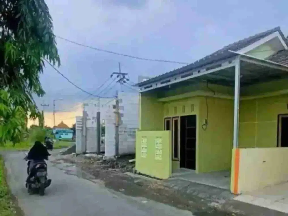 Rumah nol jalan aspal Sukodono Surat tinggal balik nama aja