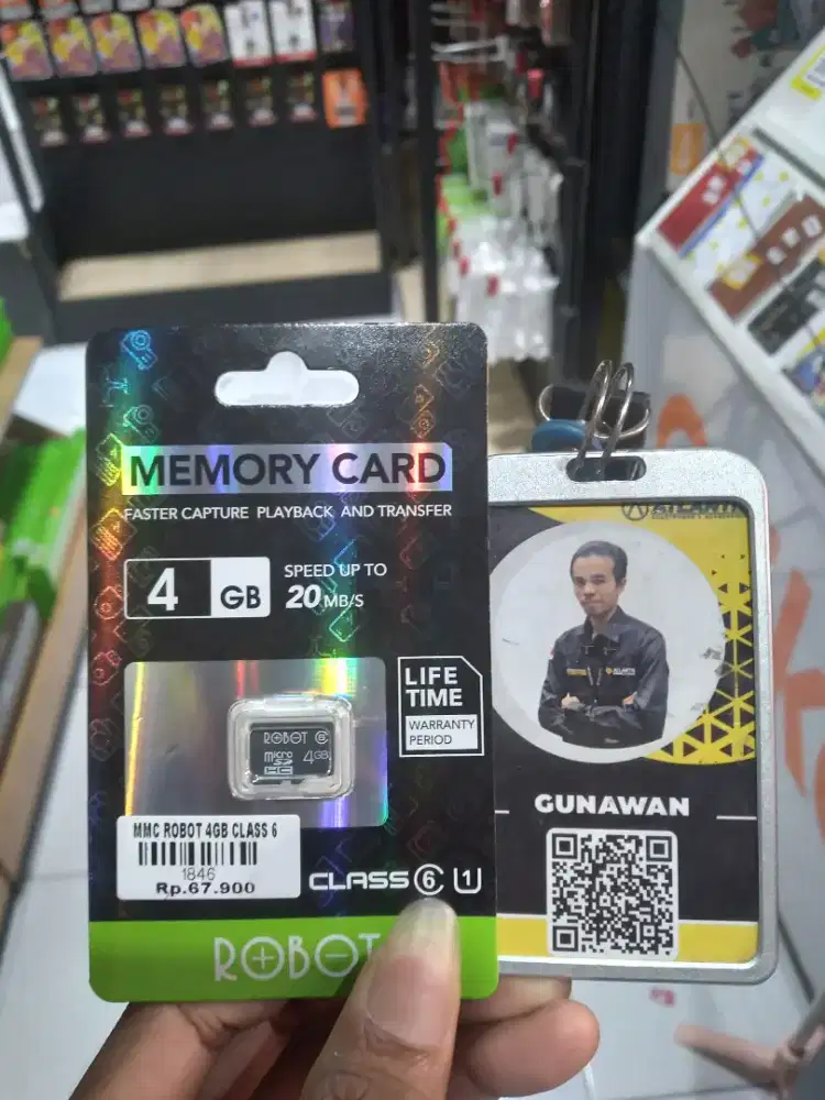 MMC card ROBOT class 6 ATLANTIS DAHSYAT