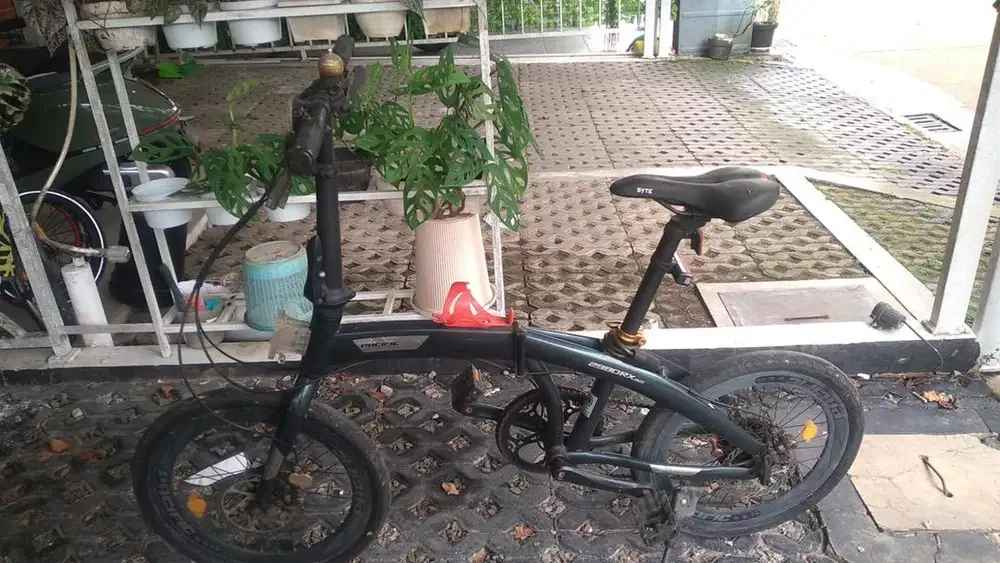 sepeda pacipic uk20 & tabung gas 5.5kg