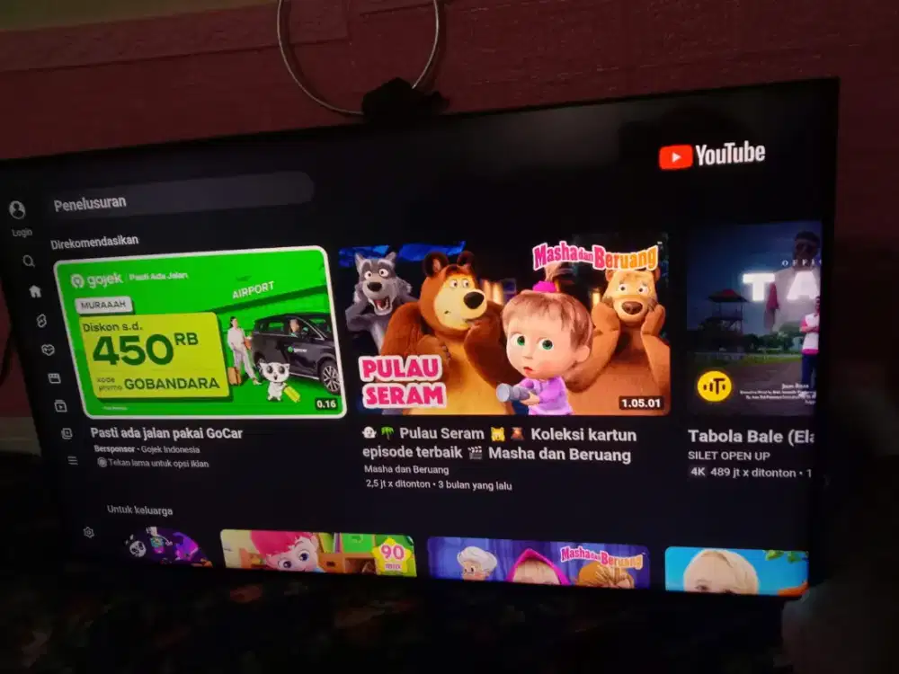 TV SAMSUNG SMART TV SERIES 7 43INC MINUS BERBAYANG DIKIT