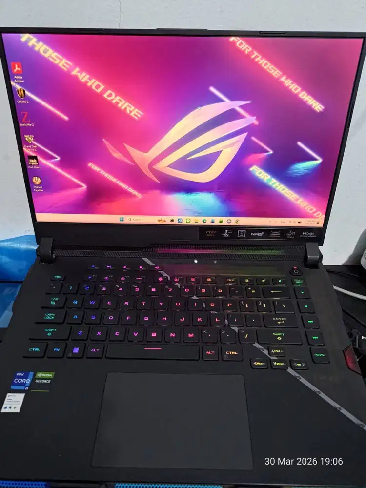 Laptop Gaming Second ROG Strix SCAR G533ZM – i9 RTX 3060