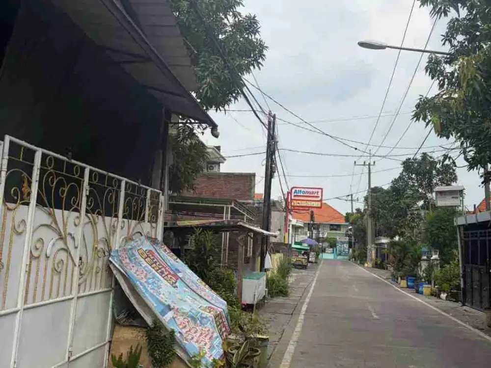 Tanah pekarangan siap bangun Gedangan Sidoarjo surat SHM tinggal balik nama