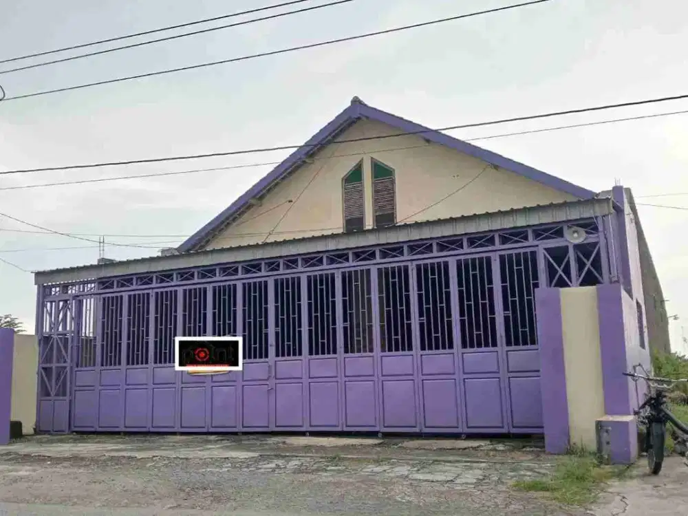 Gudang siap Pakai untuk usaha di Jalan Ramai