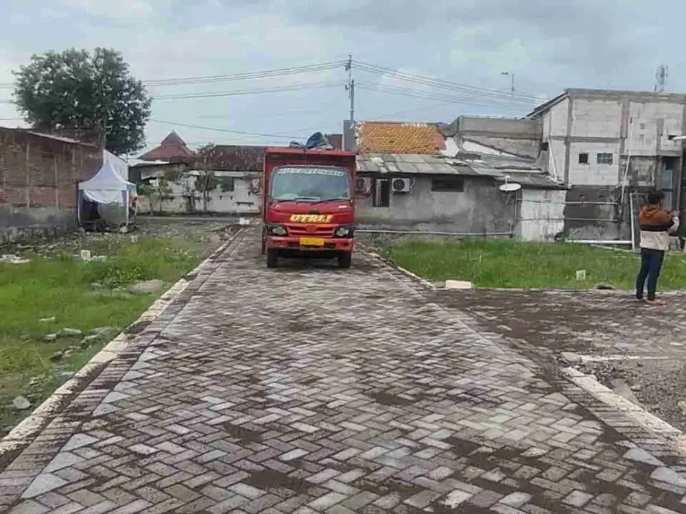 Tanah pekarangan siap bangun ukuran jumbo Buduran Sidoarjo