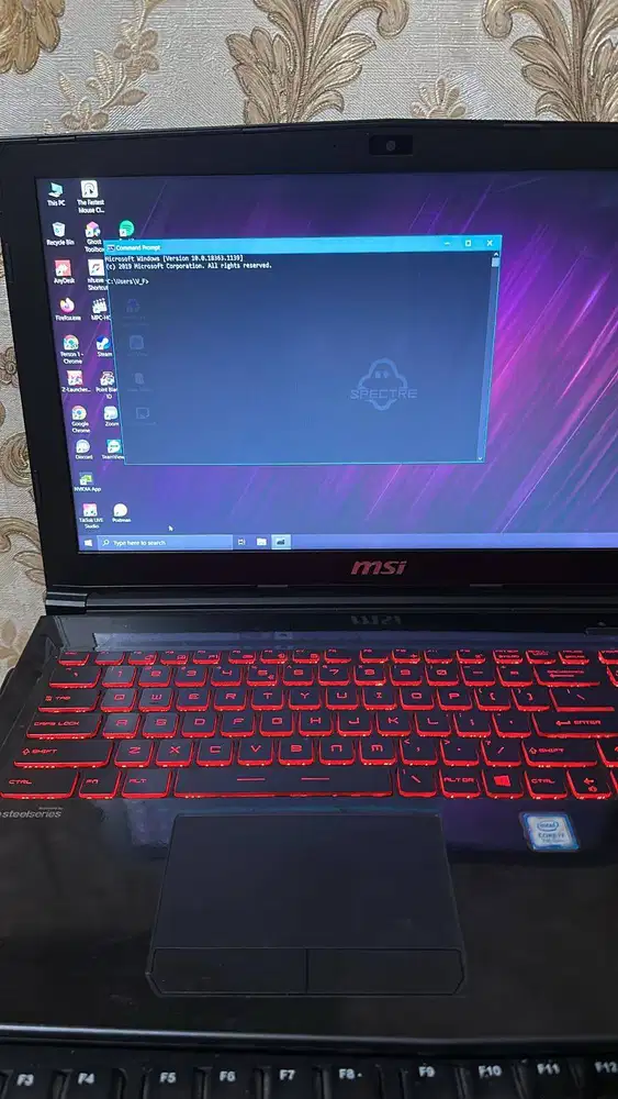 Laptop Gaming Second MSI GL62M 7REX