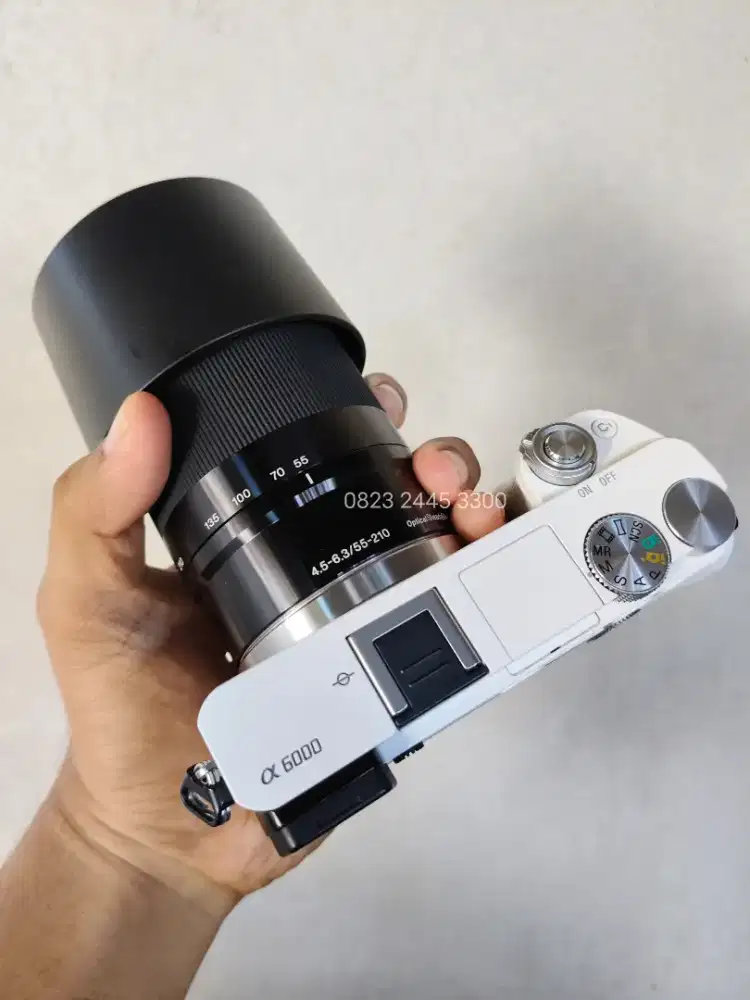 Sony A6000 + Lensa 55-210