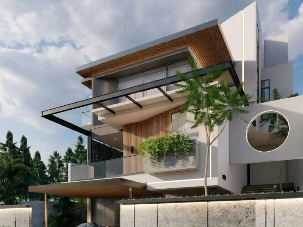 Rumah Baru Alam Sutera 3 Lantai + Rooftop , LT 327 LB 700, SHM