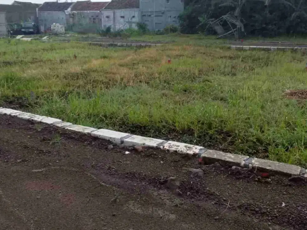 Tanah kavling siap bangun depan puskesmas Sukodono Surat SHM