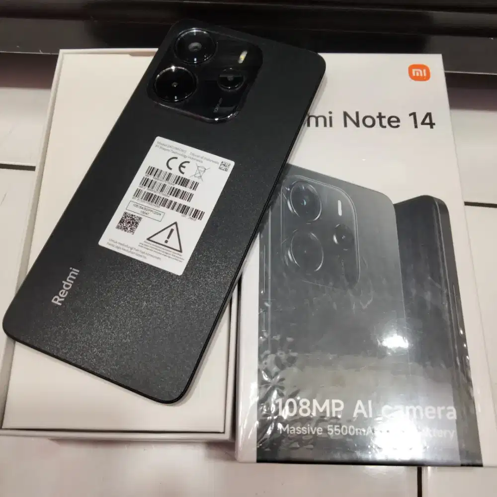 Xiaomi Redmi not 14.(4G)Ram 8/256GB bergaransi
