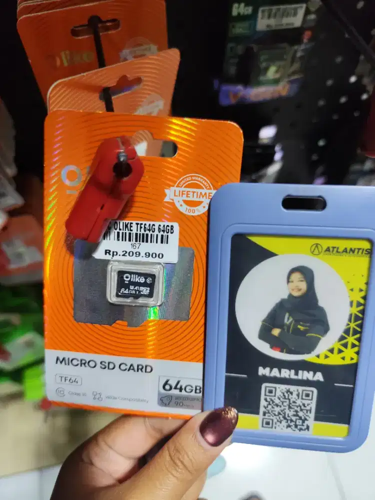 MMC OLIKE 64GB C10 | ATLANTIS DAHSYAT