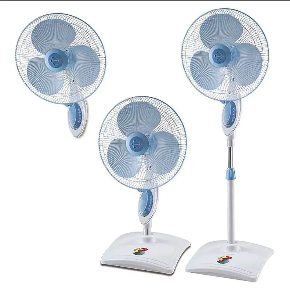Kipas Angin Miyako TJR 101 Remote Kipas Angin 16 inch Dinding 3 in 1