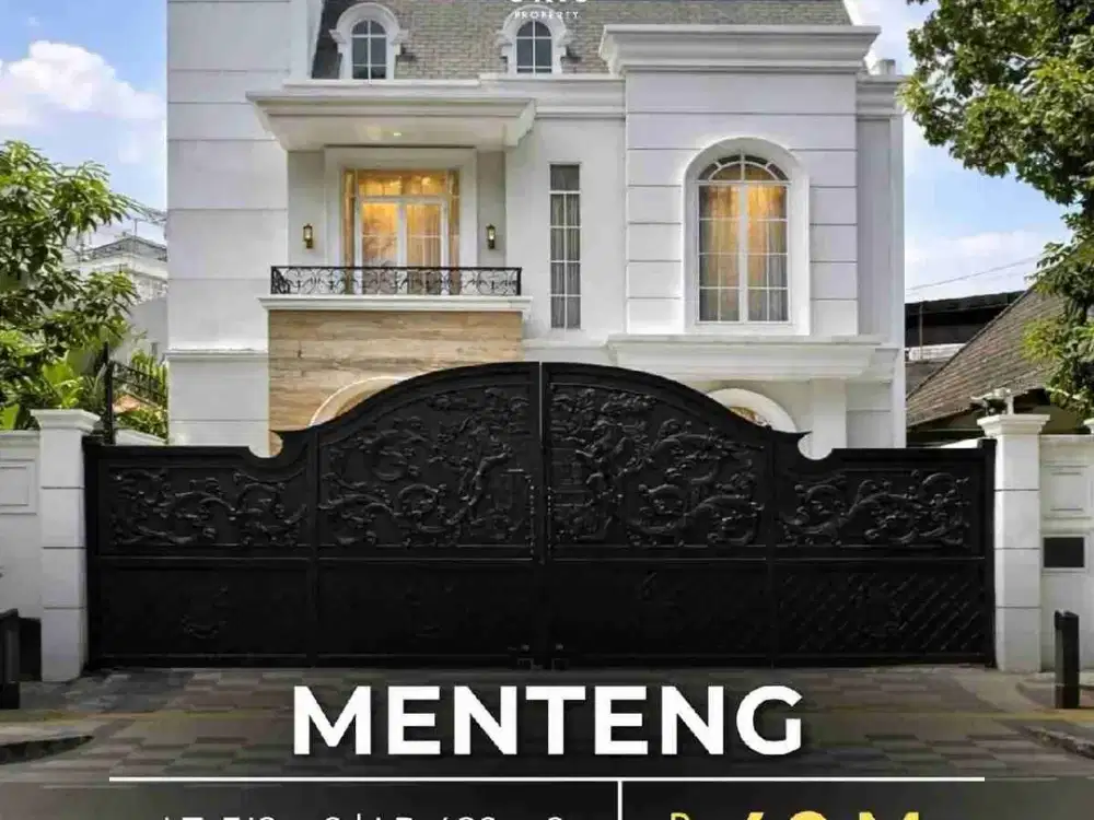 LUXURY MODERN CLASSIC 
AREA RING 1, FULLY FURNISHED di MENTENG JAKARTA PUSAT