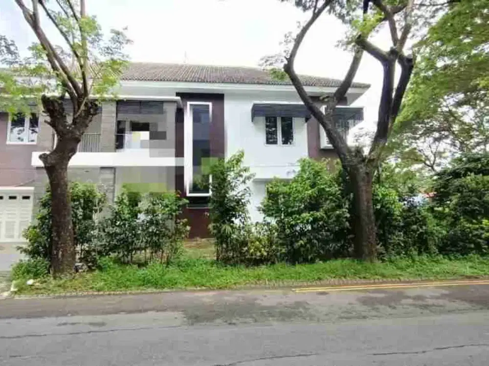 DIJUAL RUMAH HITUNG TANAH TAMAN PUSPA RAYA CITRALAND 2 LANTAI ROW LEBAR DEKAT KE FRESH MARKET