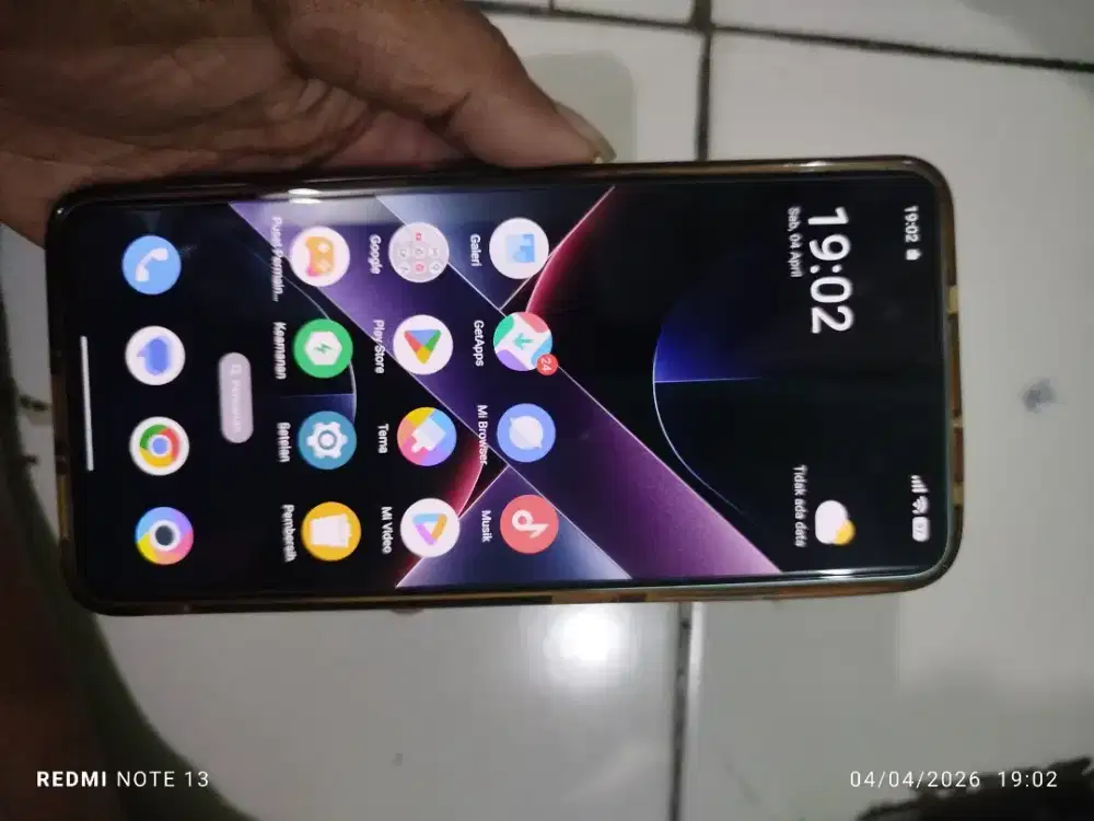 Poco X7 pro 12/512 fullset mulus