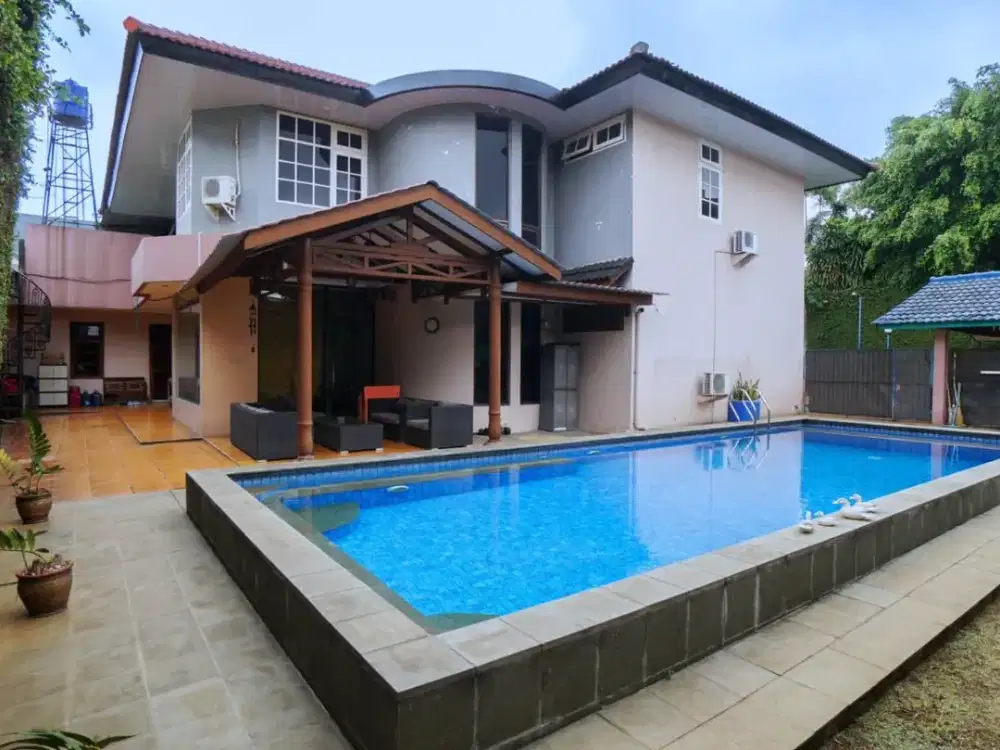 DIJUAL CEPAT MURAH RUMAH MEWAH PRIVATE POOL DI CIPETE