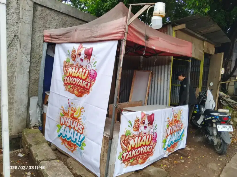 Loker jaga stand takoyaki