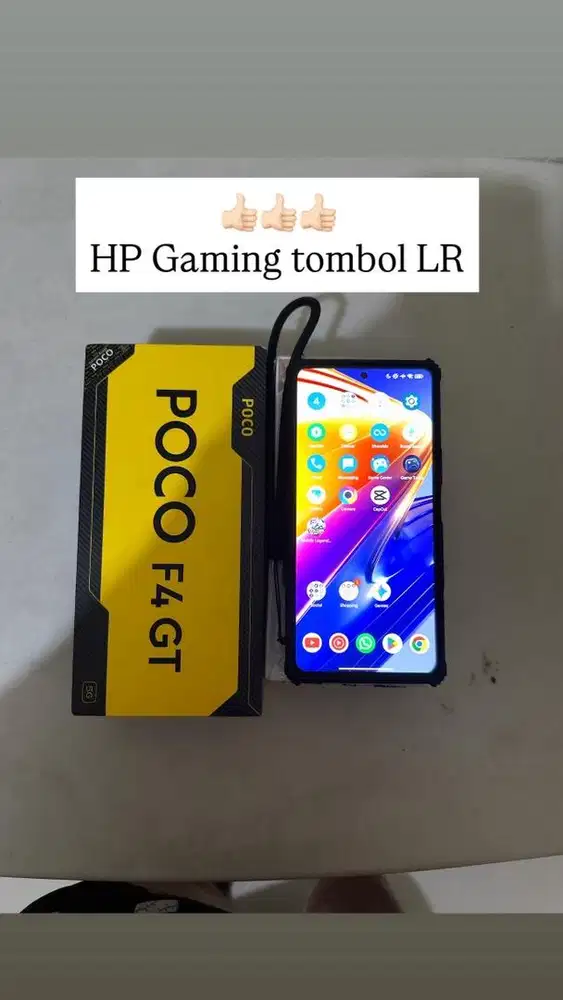 HP Gaming POCO F4 GT 12/256 cas 120w