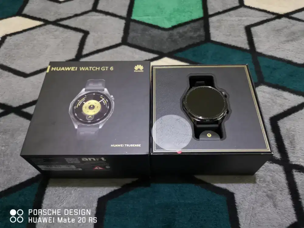 Huawei Watch GT 6 Hitam Fullset Garansi Resmi Indonesia