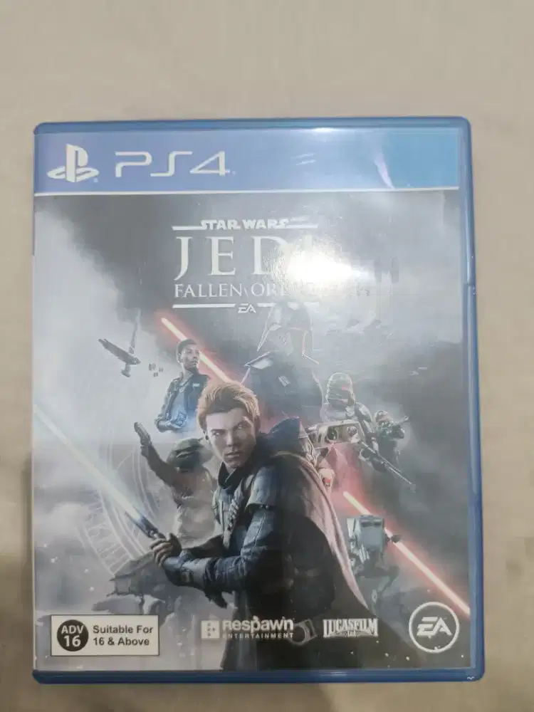 Kaset ps4 Starwars Jedi fallen order (bekas)