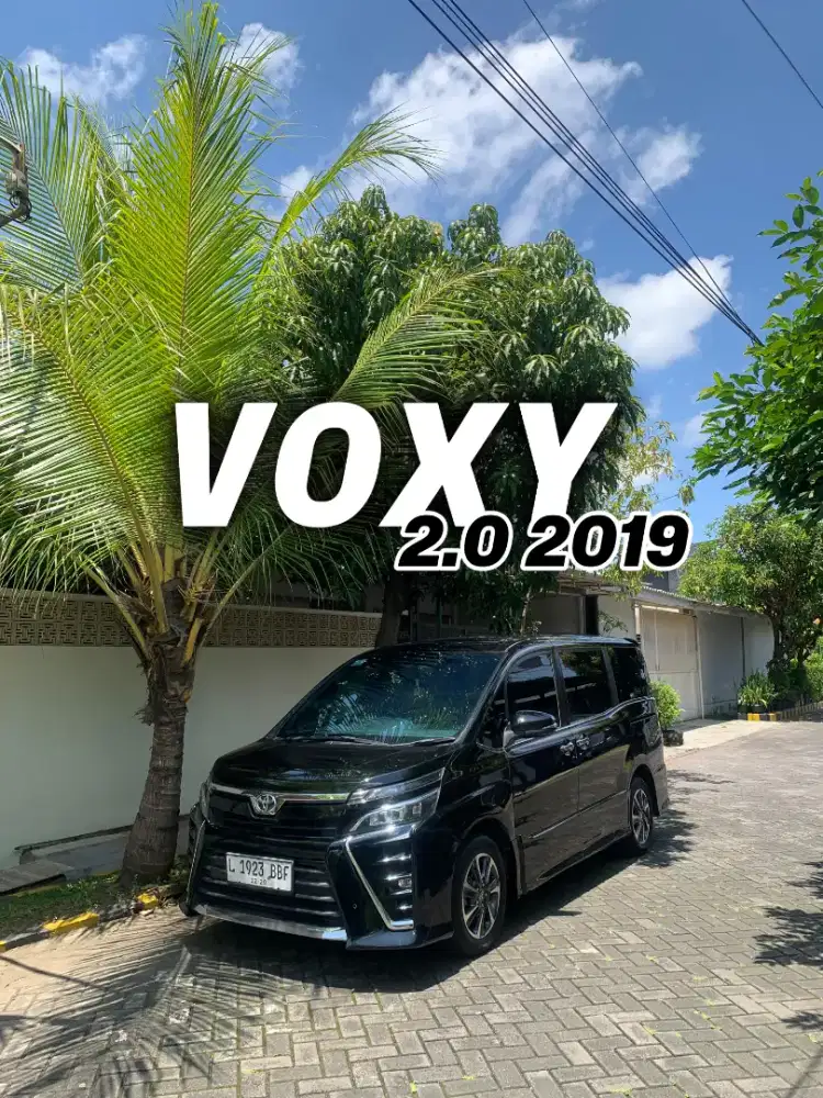 TOYOTA VOXY 2.0 2019 AT SERVIS RECORD DEALER RESMI‼️