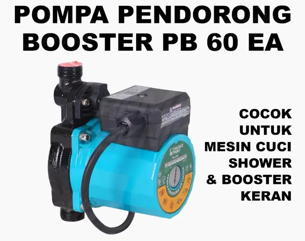 Pompa pendorong booster Wasser PB 60 EA