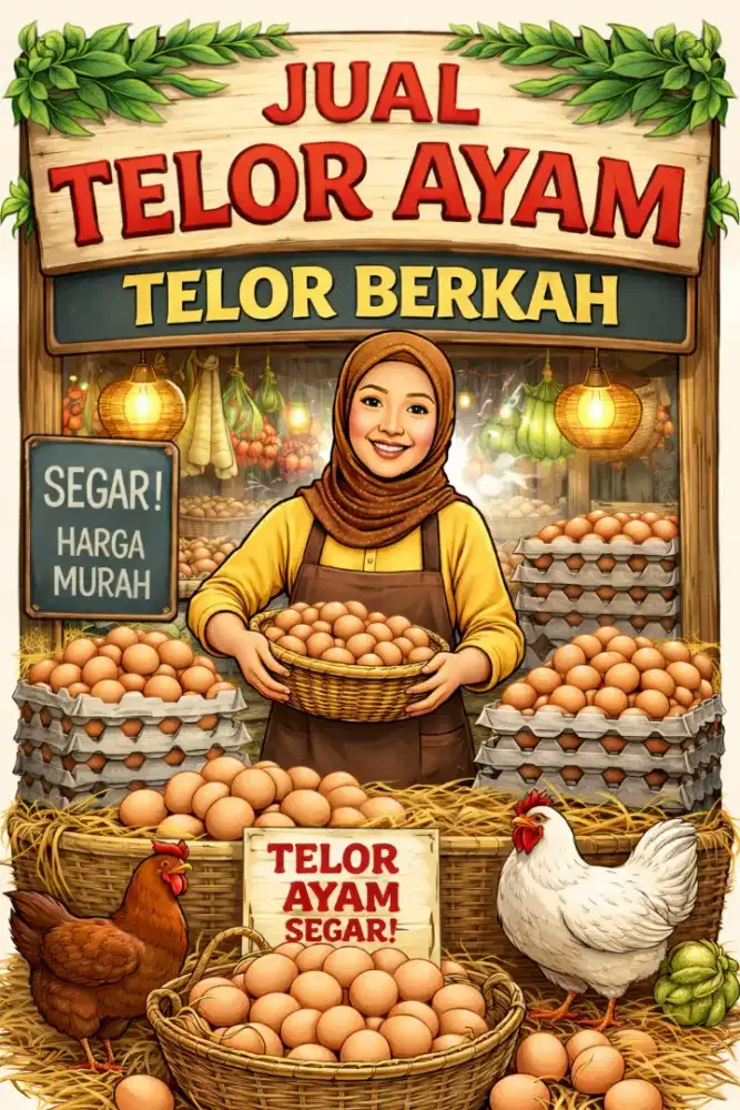 JUAL TELOR AYAM