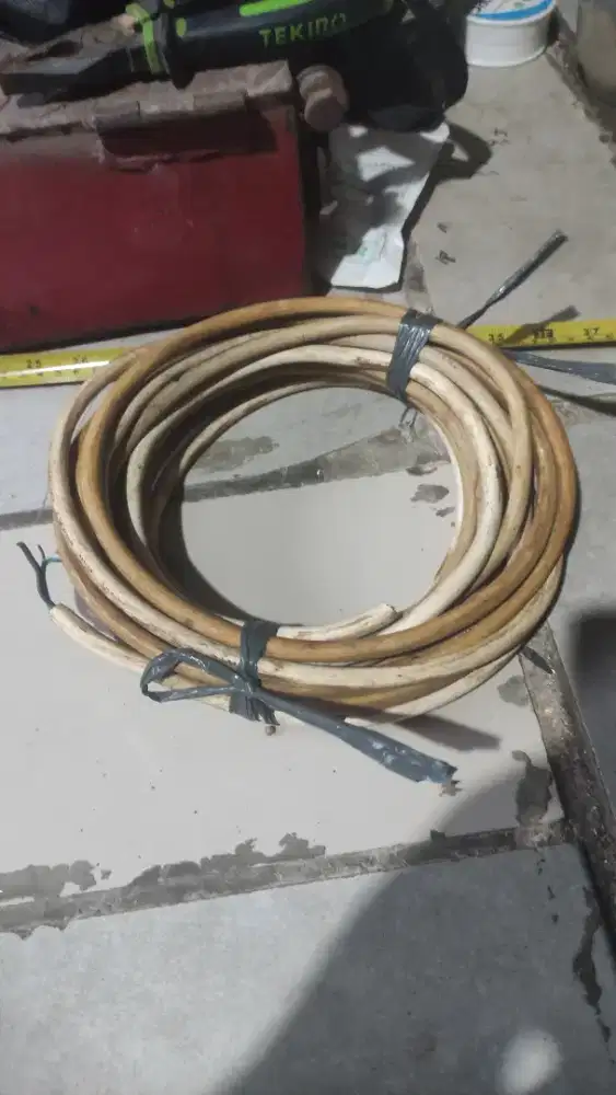 KABEL LISTRIK TEMBAGA TUNGGAL 2x1.5 ETERNA NYM 8 METER